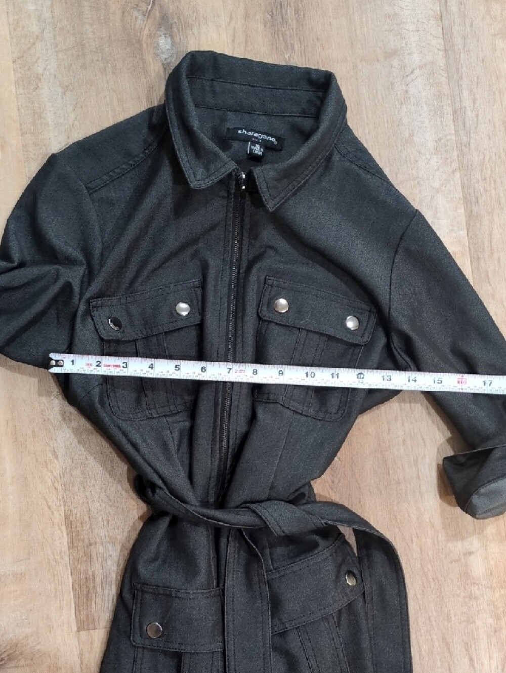 NWOT Sharagano Black Jacket Dress - Picture 5 of 11